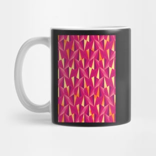 Pink and Gold Fractal Mug